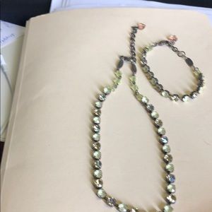 Sabika necklace and bracelet